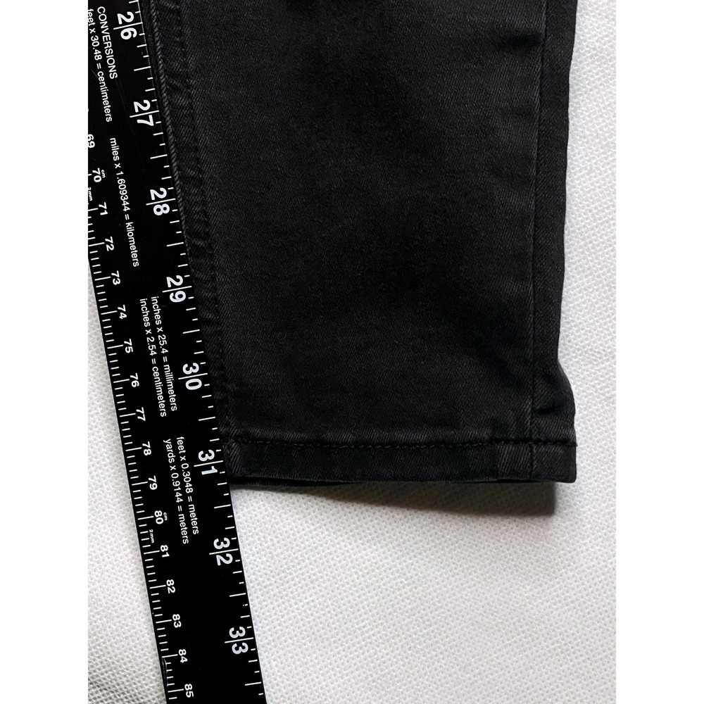 ASOS Maternity Jeans Womens UK 14 Black Skinny Over-the-Belly Stretch Denim - Picture 8 of 13